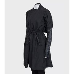 Rick Owens Abrigo negro ajustado Sz. IT42 M