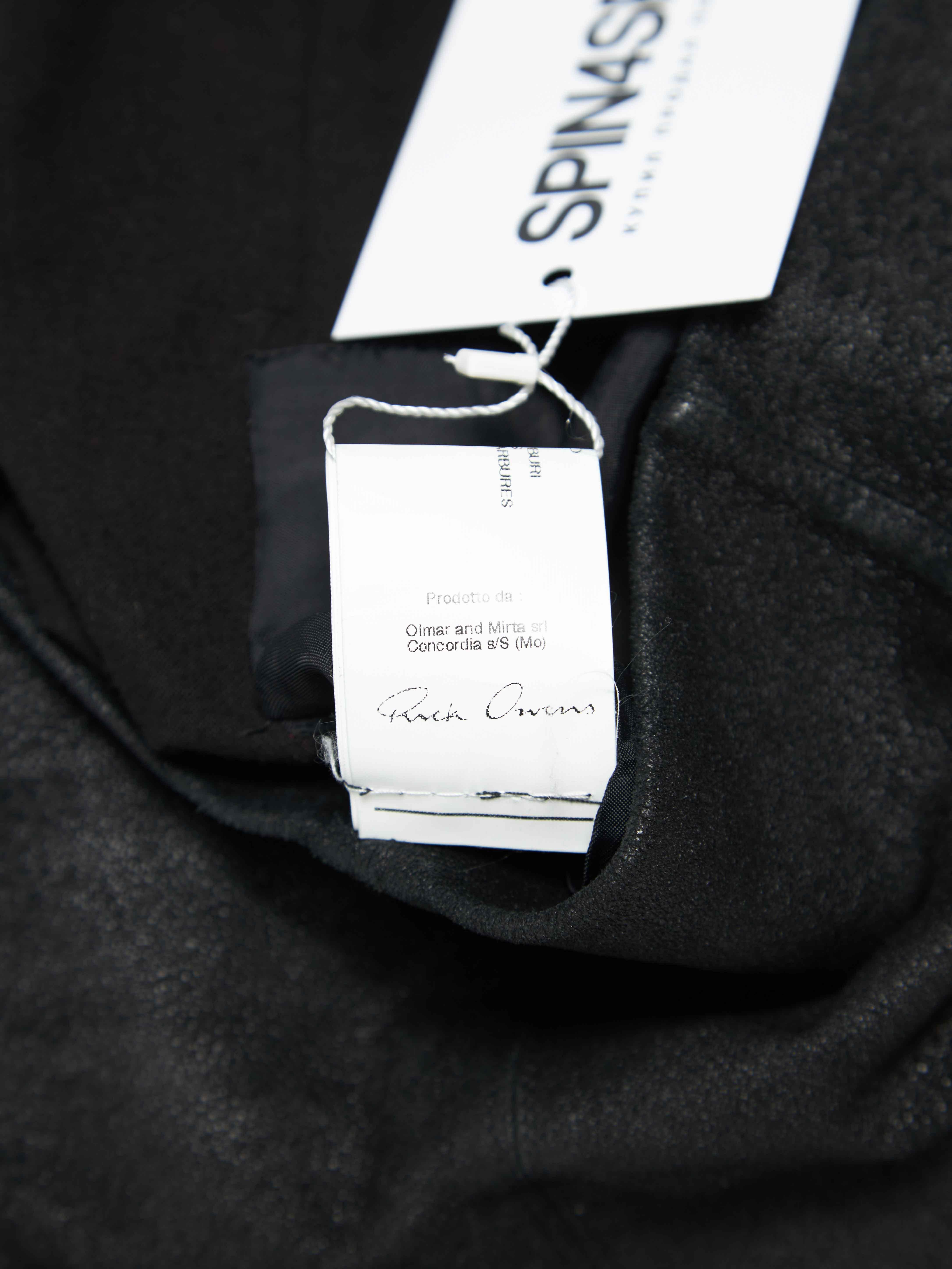 rick owens cropped hoodie