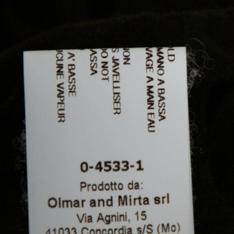 Rick Owens Black Knit Forever Tunic Top M For Sale 1