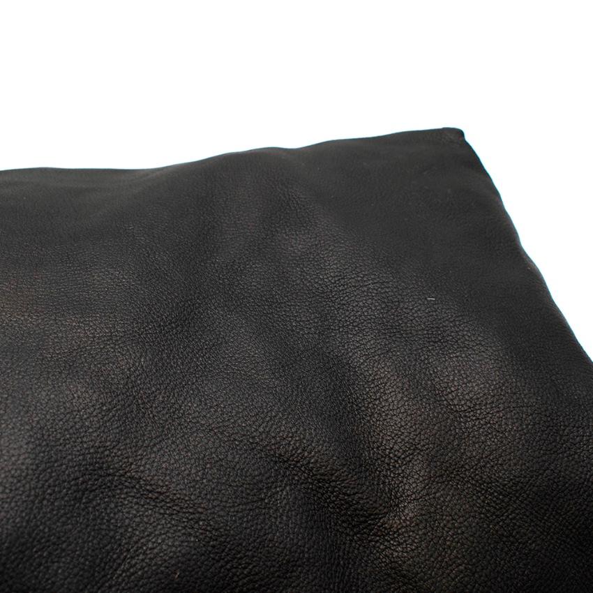 Women's or Men's Rick Owens Black Leather Shoulder Bag