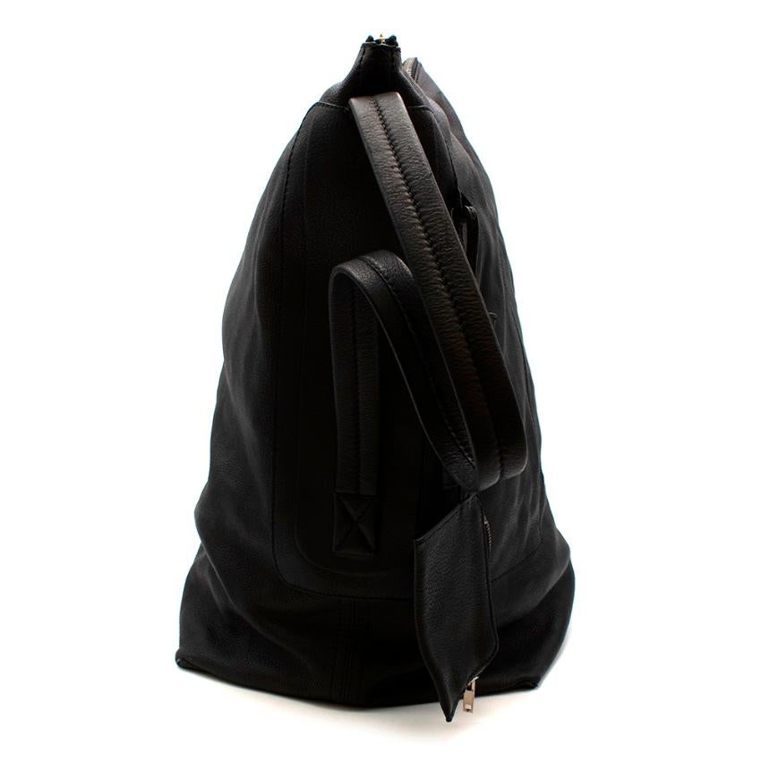 Rick Owens Black Leather Shoulder Bag 2