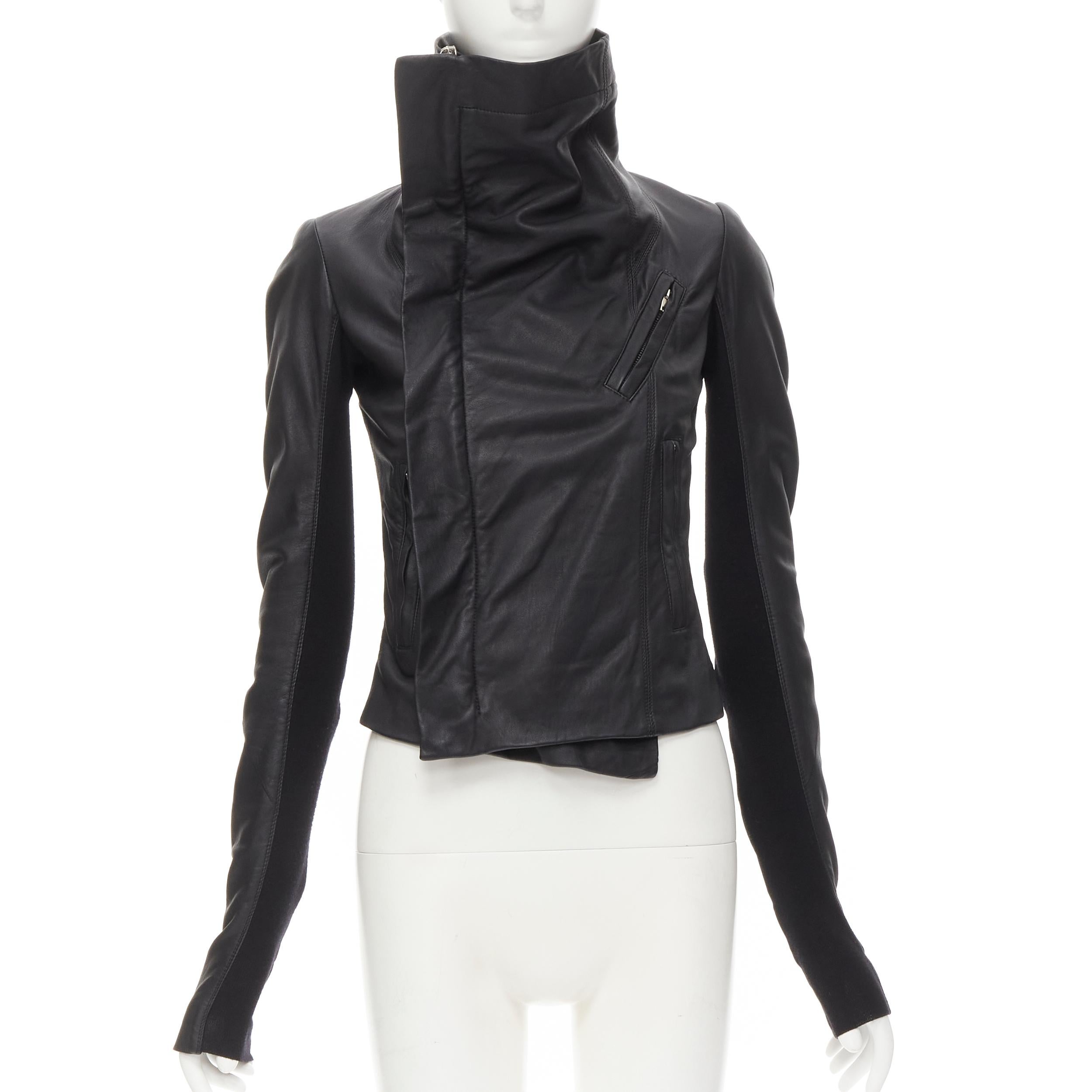 rick owens biker jacket