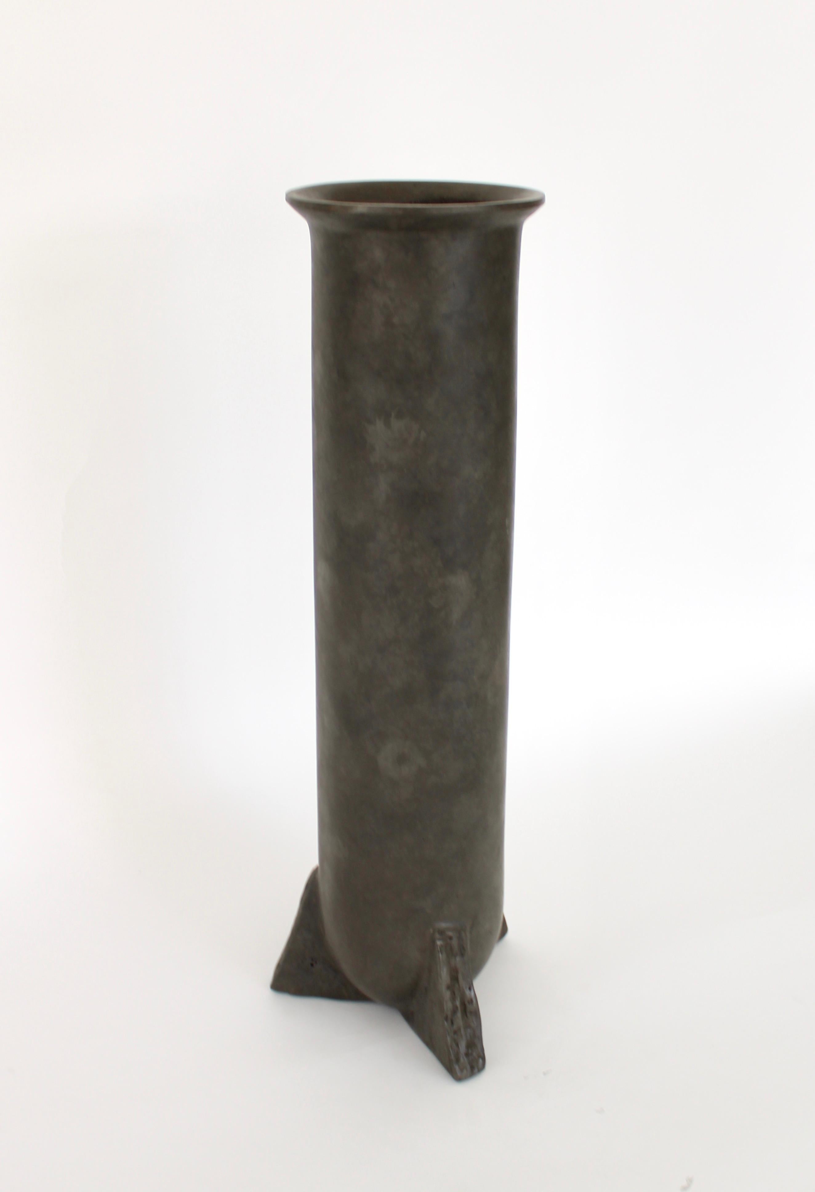 Rick Owens Bronze Sculptural Urnette Vase in Nitrate Patina 3