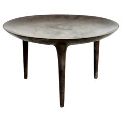 Rick Owens Brazier Cast Bronze Low Brazier Side Table Nitrate Patina