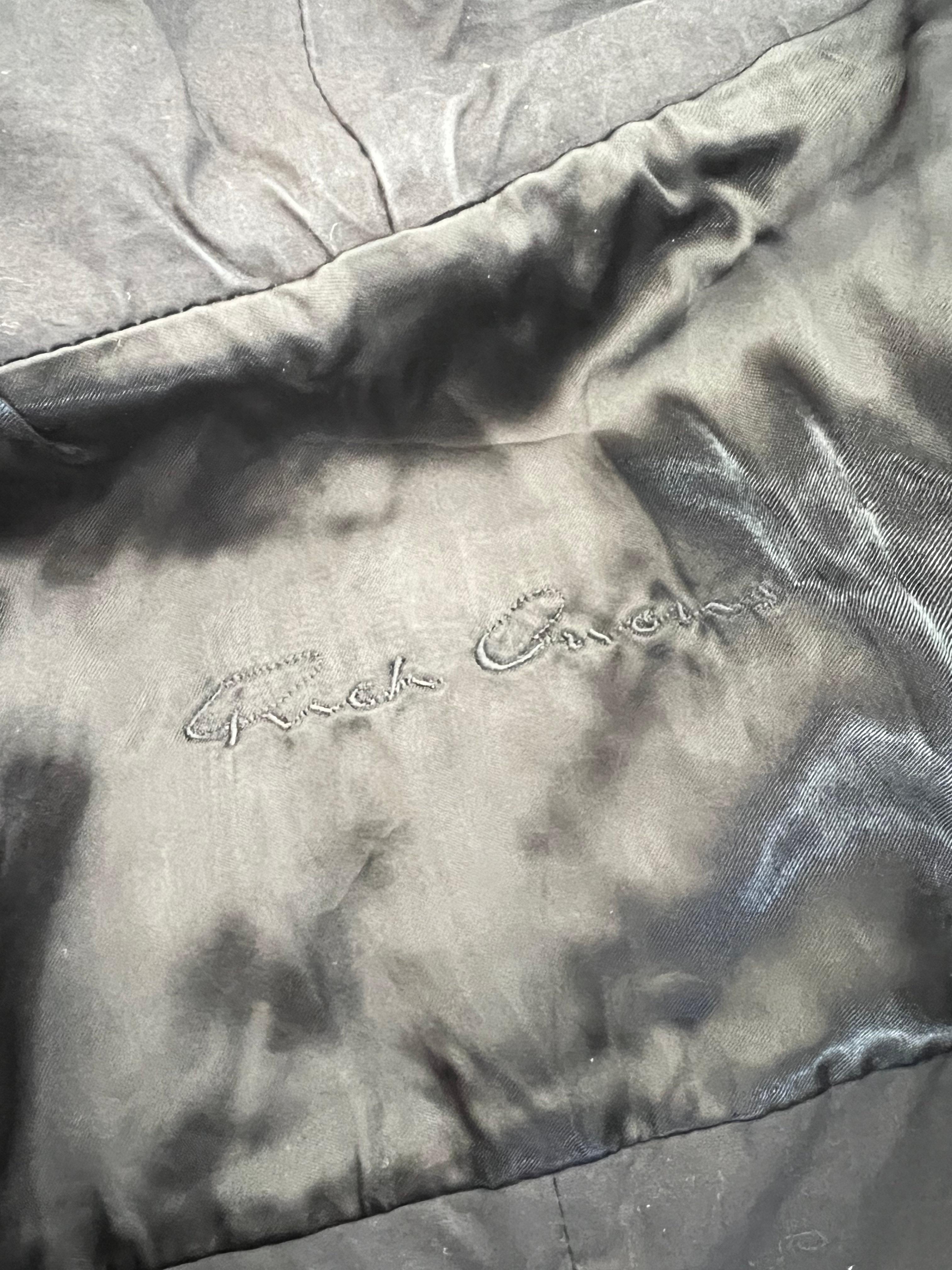 Rick Owens Classic Black Suede Biker Jacket 2