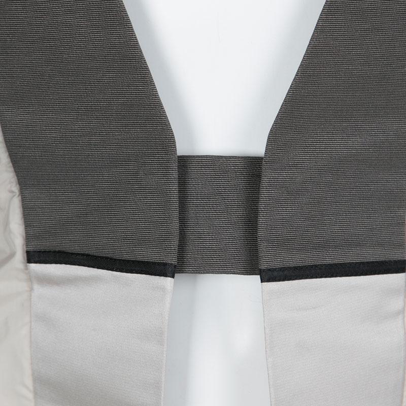 Rick Owens Colorblock Nylon Carapace Cap Sleeve Vest S In New Condition In Dubai, Al Qouz 2