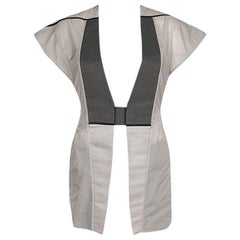 Used Rick Owens Colorblock Nylon Carapace Cap Sleeve Vest S