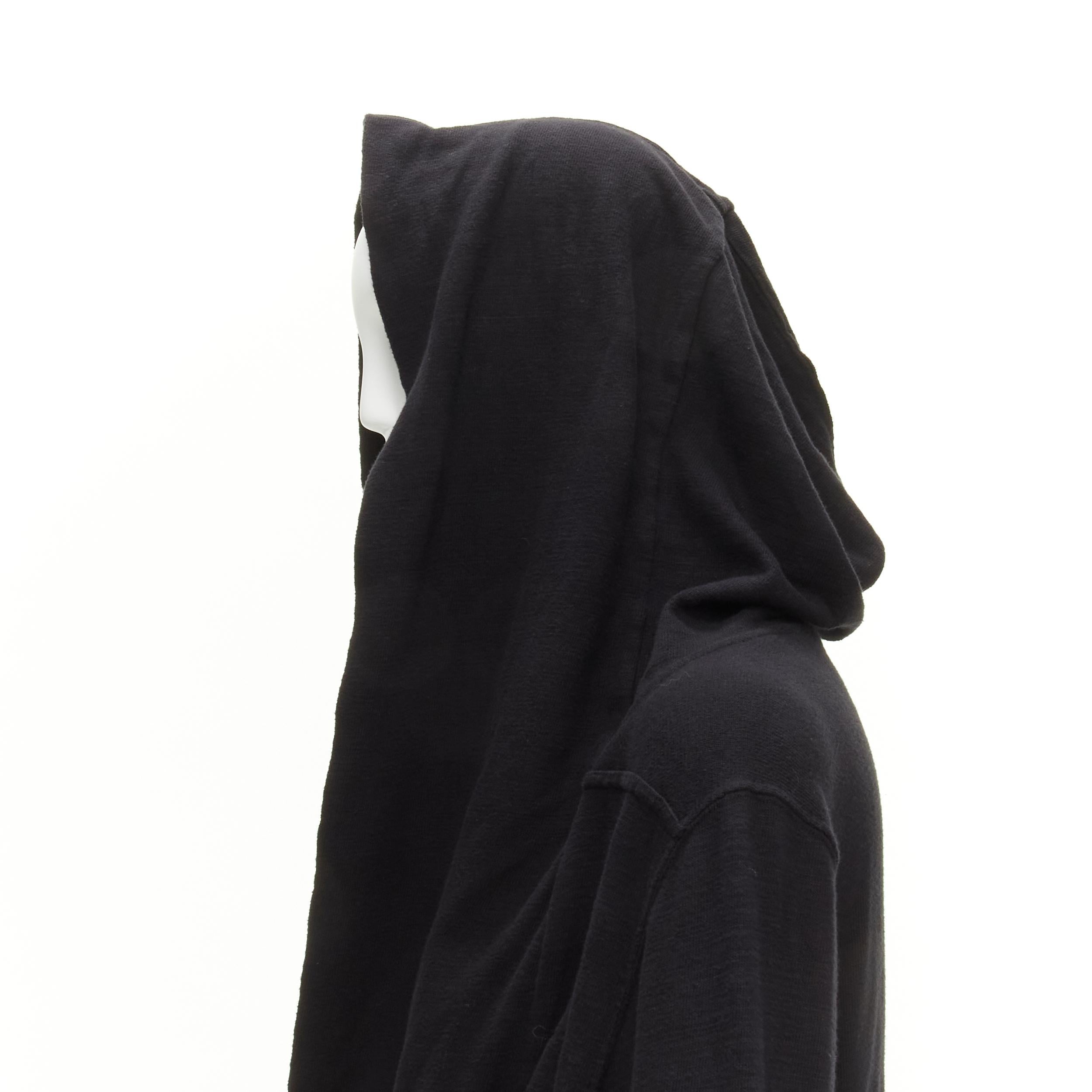 RICK OWENS DRKSHDW black cotton thick jersey hooded belted robe jacket S
Reference: TGAS/D00012
Brand: Rick Owens
Designer: Rick Owens
Collection: DRKSHDW
Material: Cotton
Color: Black
Pattern: Solid
Closure: Belt
Extra Details: Oversized deep hood