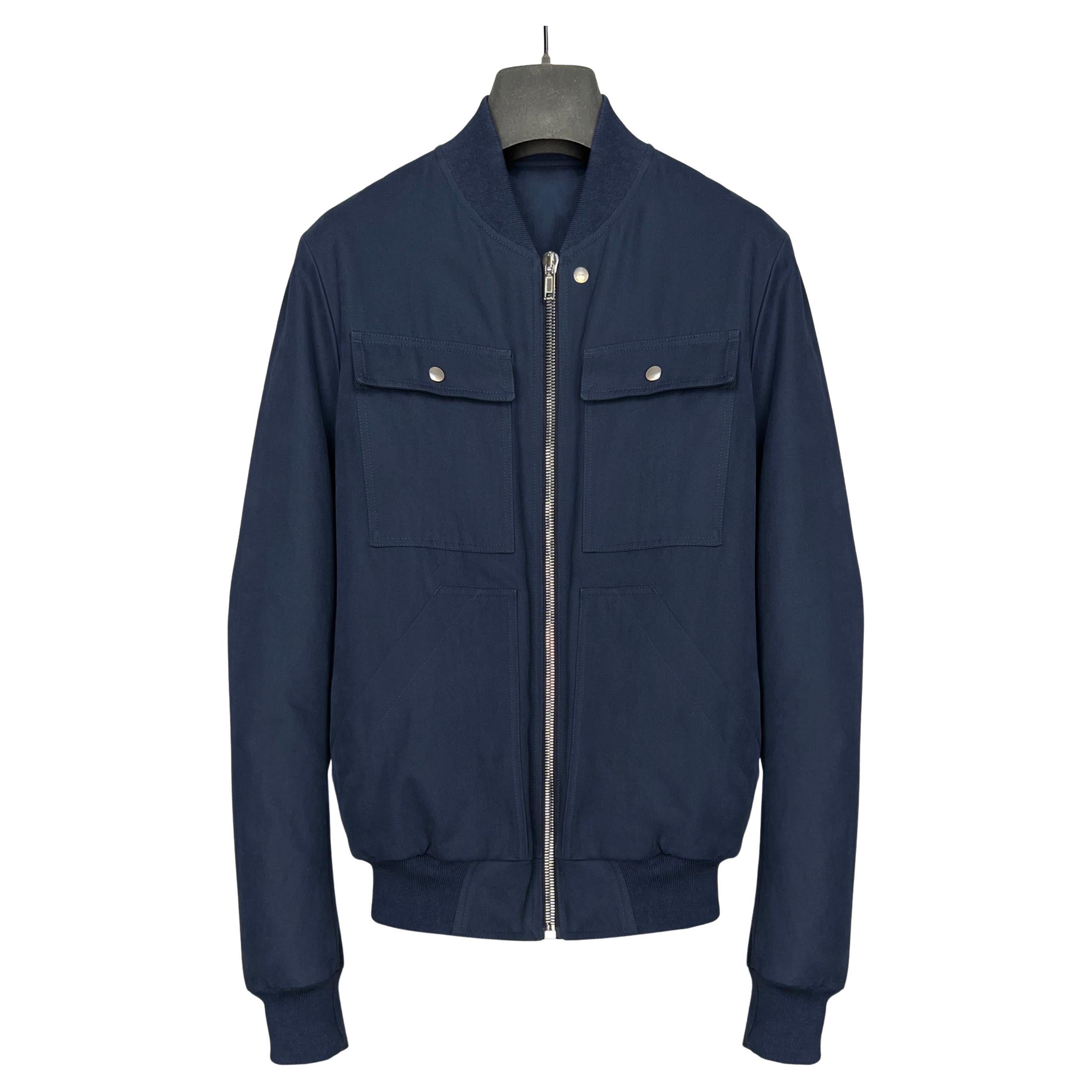 Rick Owens DRKSHDW cargo flight padded bomber jacket For Sale