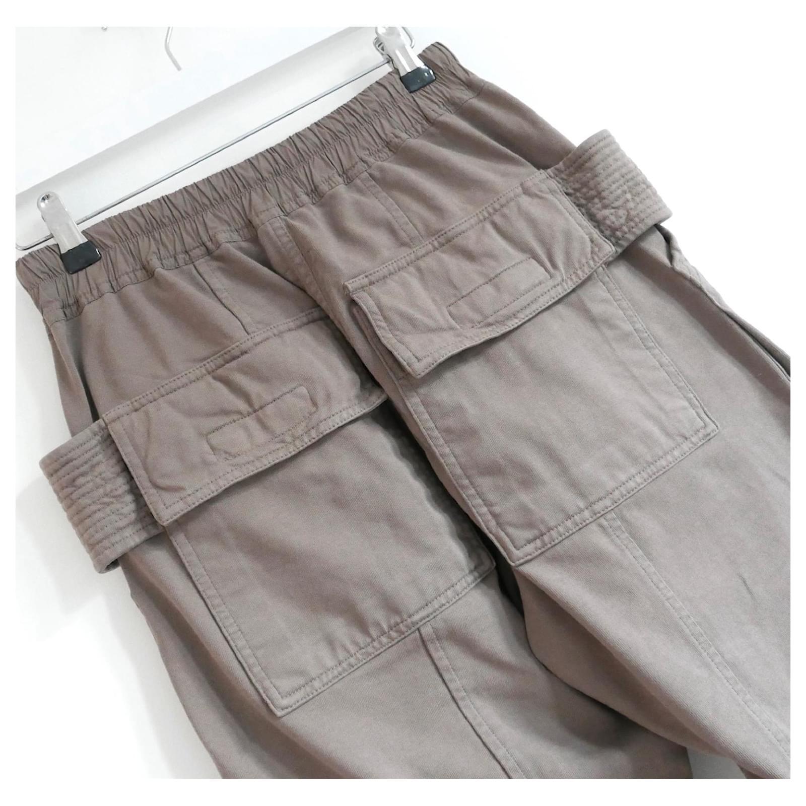 Rick Owens DRKSHDW Creatch Cargo Pants Unisex For Sale 1