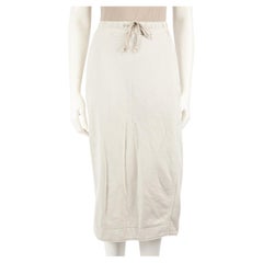 Rick Owens DRKSHDW Jupe midi en jersey gris taille M