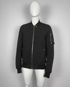Rick Owens DRKSHDW padded flight bomber jacket