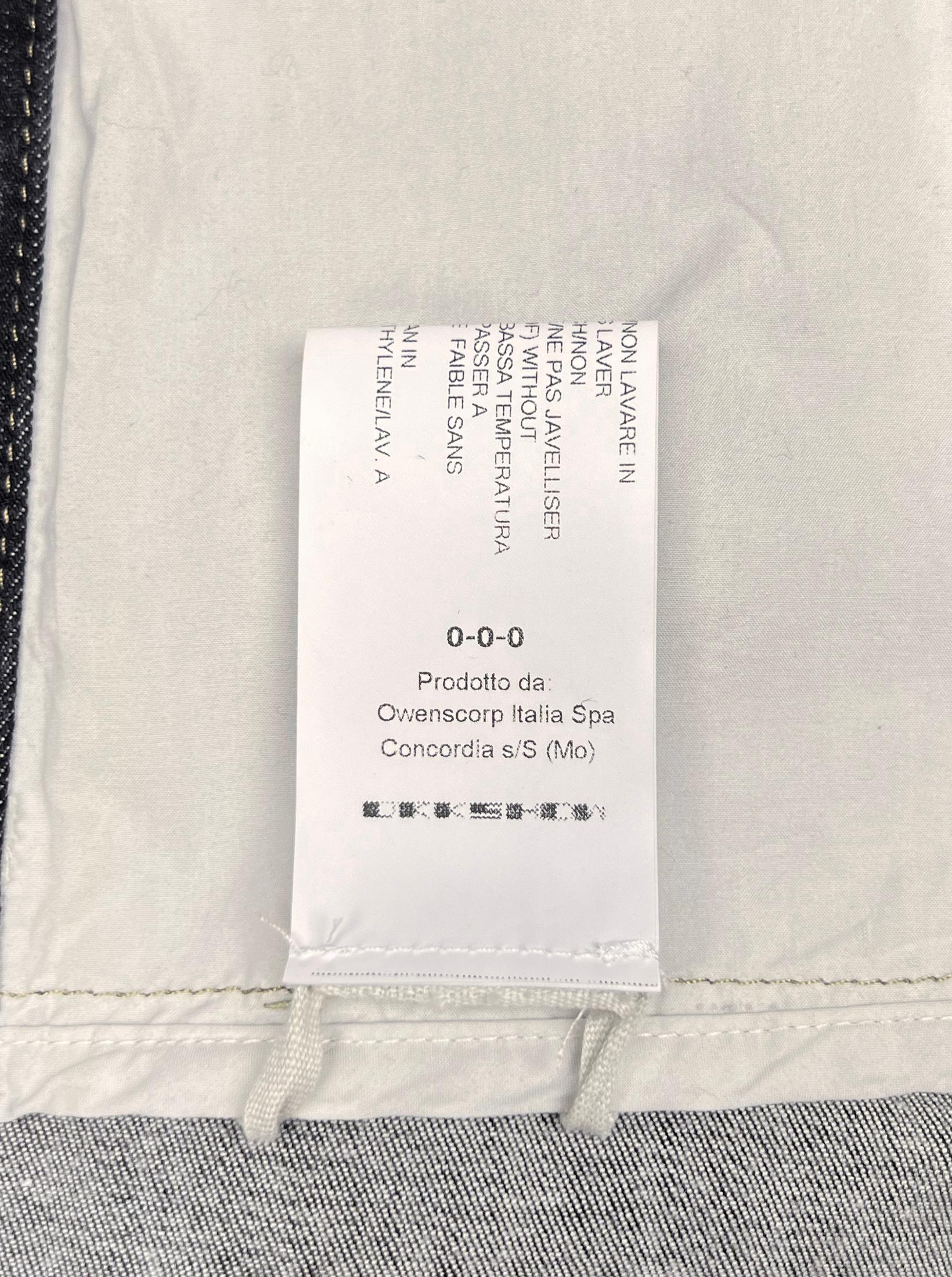 Rick Owens DRKSHDW painted panel denim jacket For Sale 5