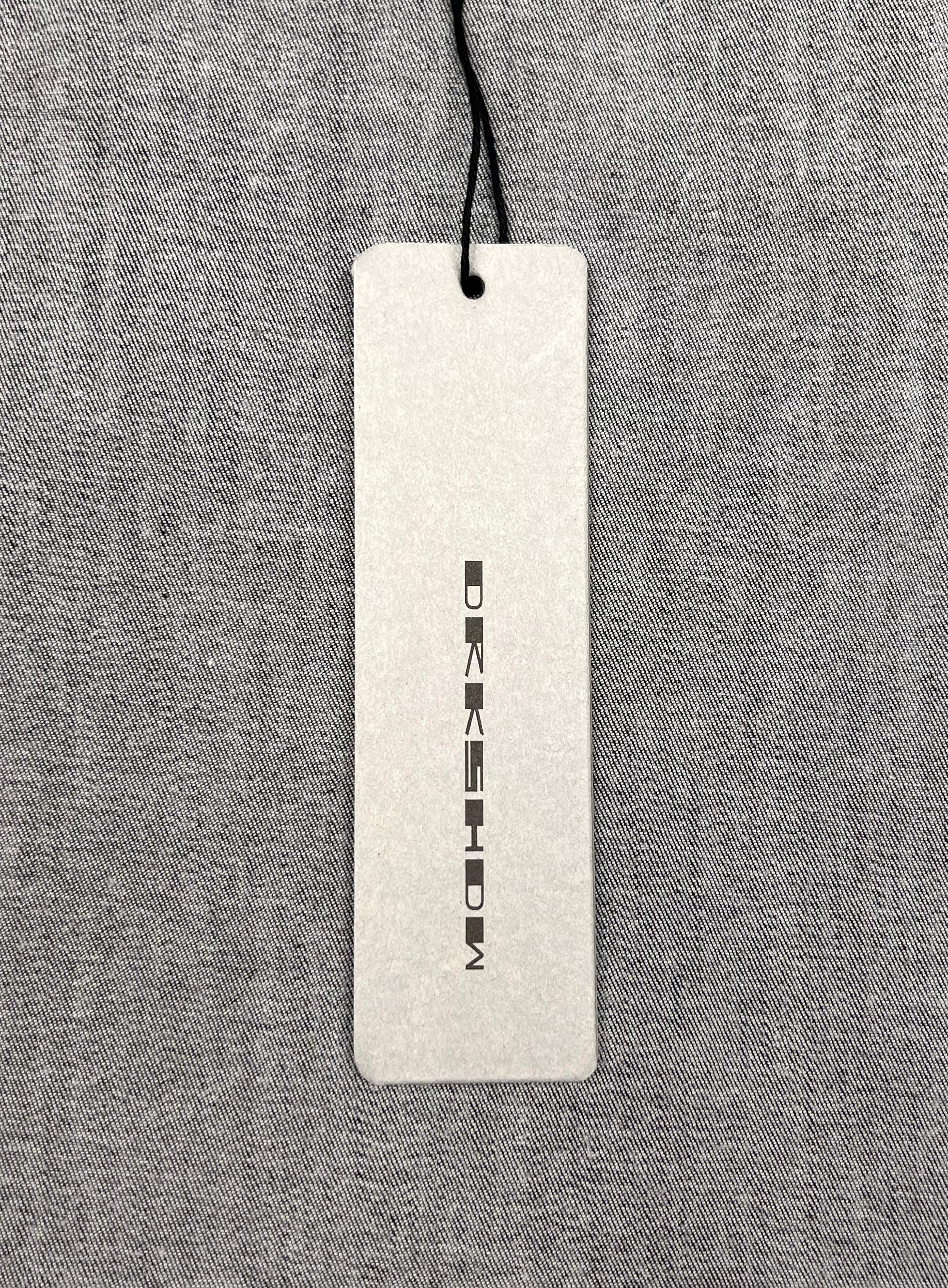 Rick Owens DRKSHDW painted panel denim jacket In Excellent Condition For Sale In Алматинский Почтамт, KZ