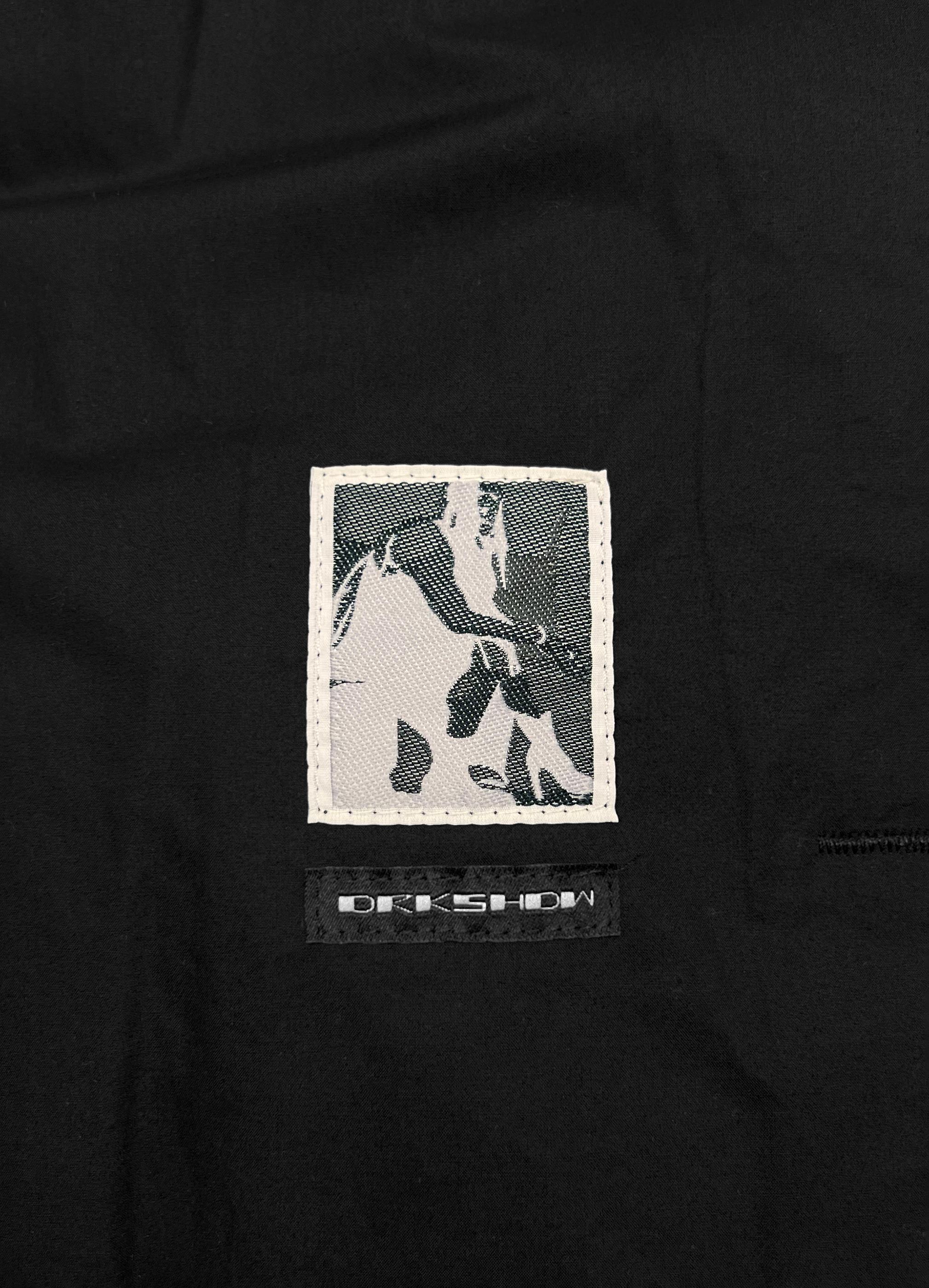 Rick Owens DRKSHDW waxed padded coat For Sale 2