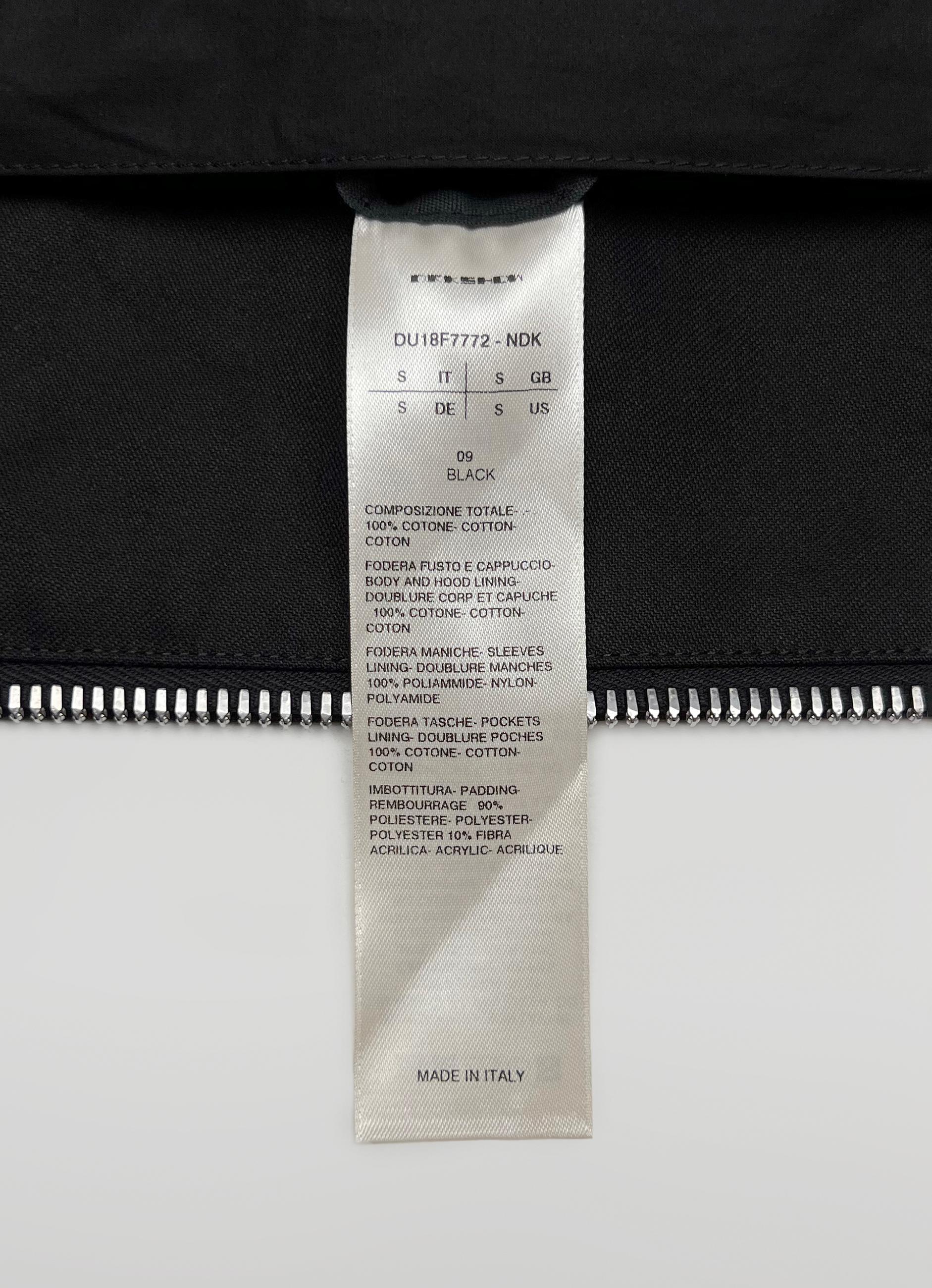 Rick Owens DRKSHDW waxed padded coat For Sale 4