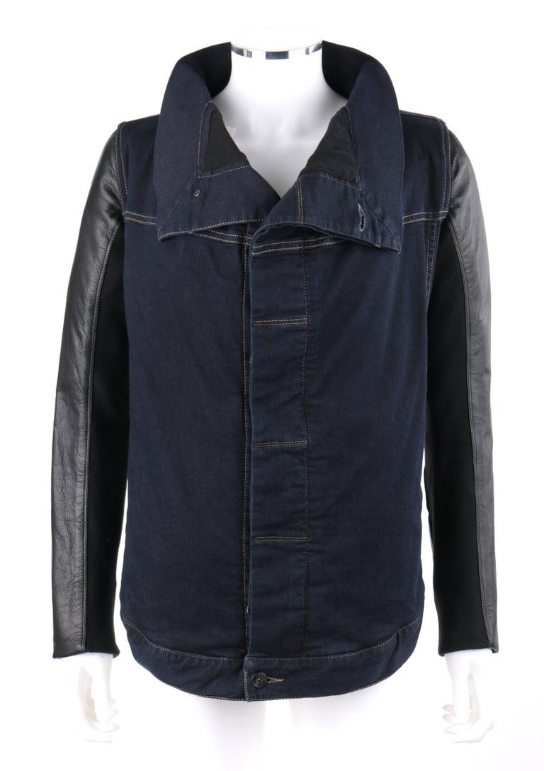 Rick Owens DRKSHDW レザーライダースジャケット DRKSHDW by Rick Owens Leather jacket Rick Owens Drkshdw