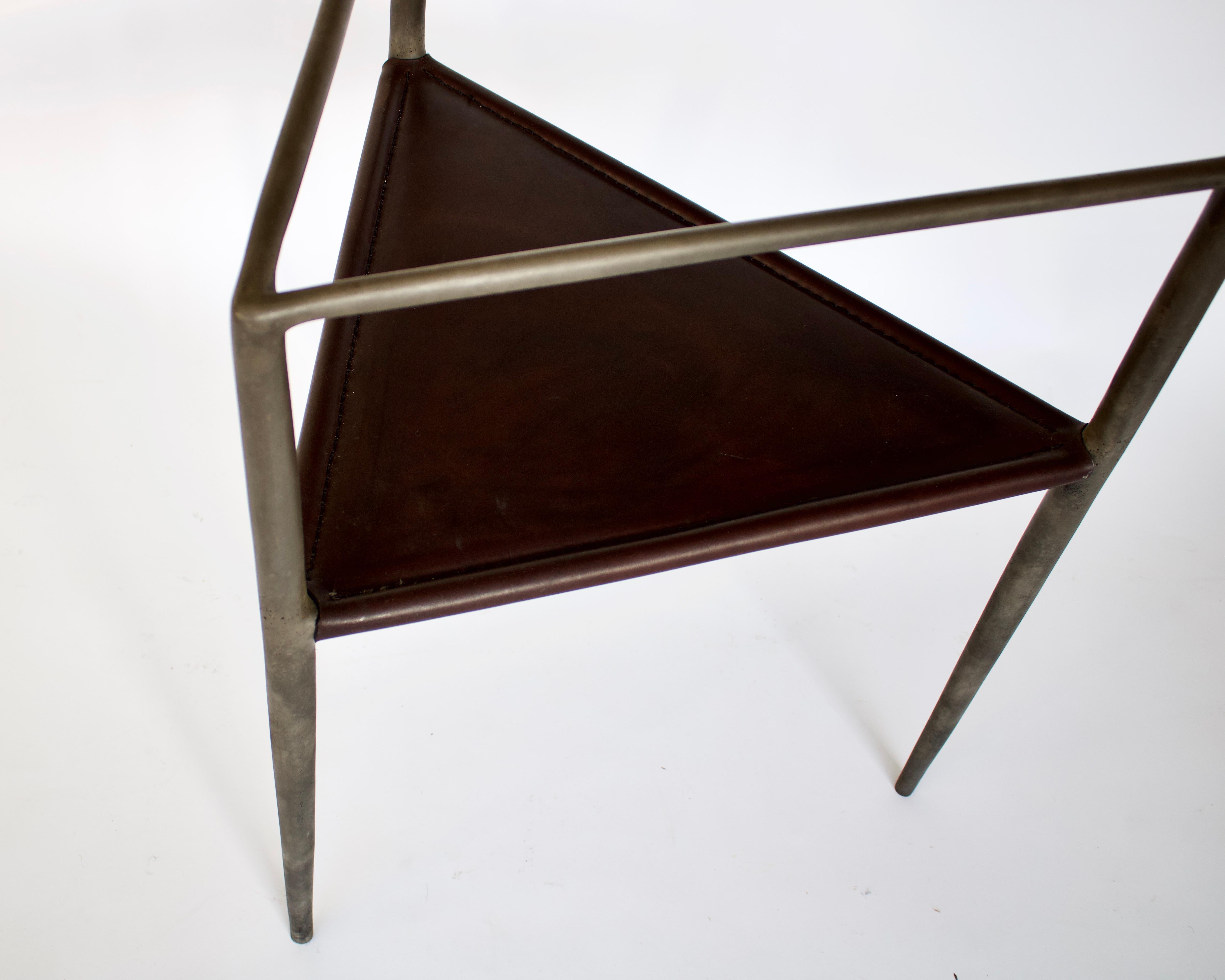 Rick Owens French Cast Bronze Alchemy Chair Nitrate Patina For Sale 5