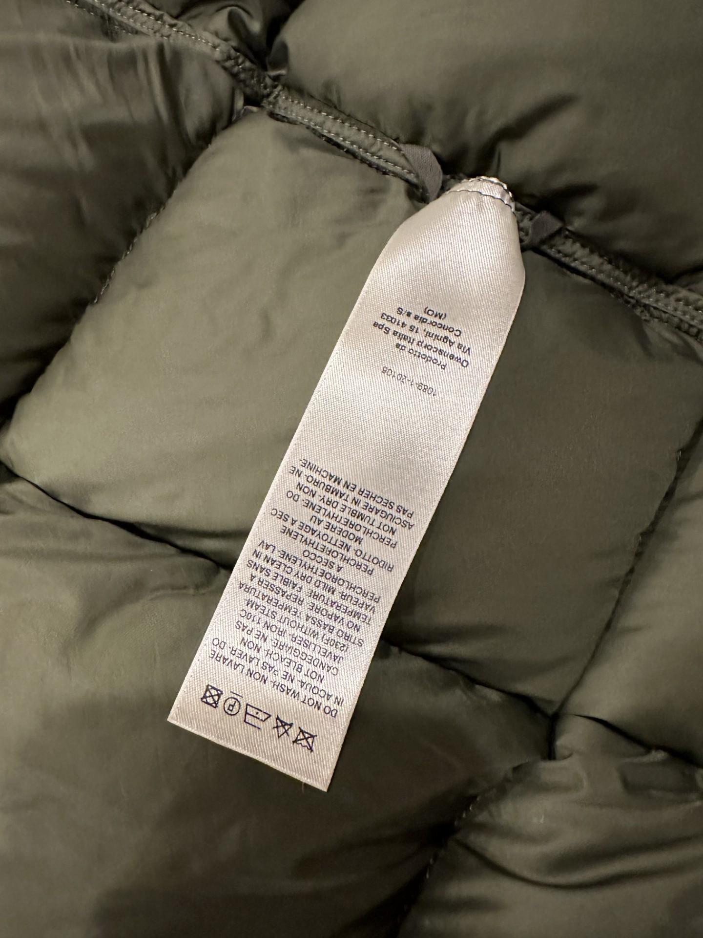 Rick Owens FW22 Oversized Flight Puffer Green Down Jacket For Sale 10