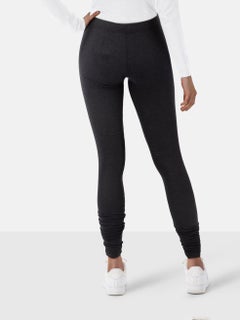Rick Owens Grey Low Rise Stretchy Leggings Size M