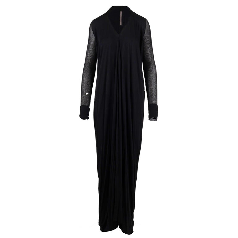 Rick Owens Long Dress - '10s For Sale at 1stDibs