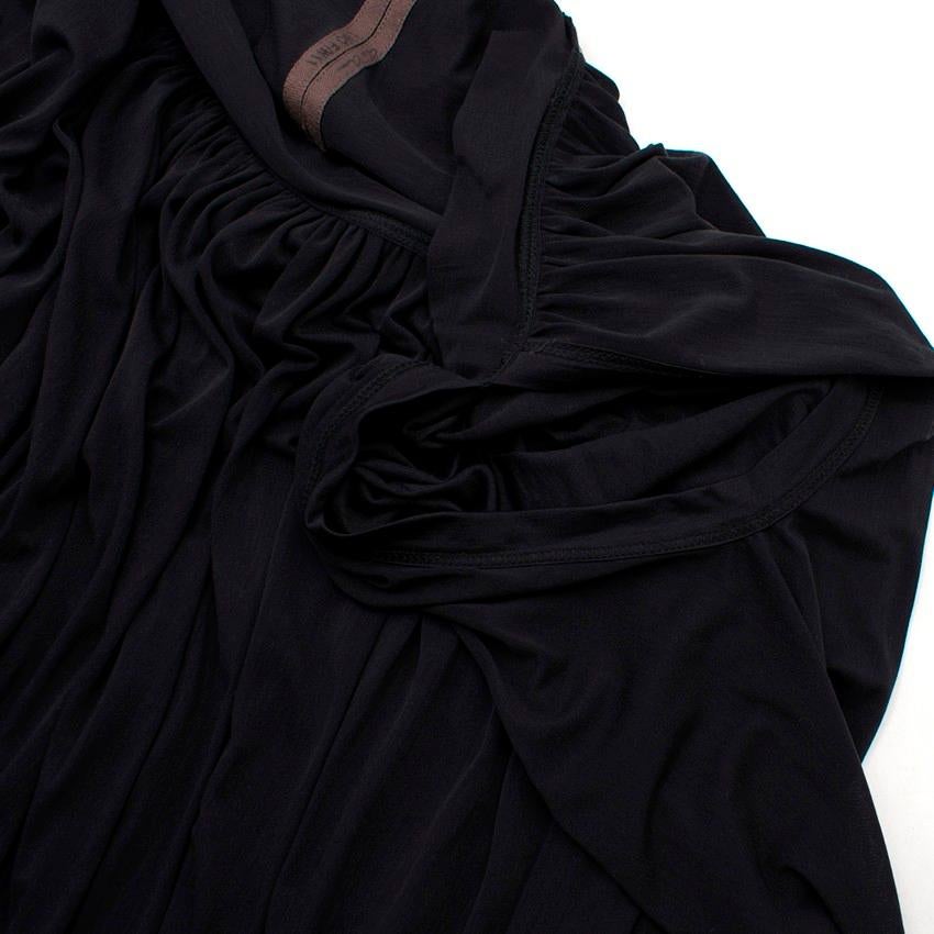 Rick Owens Maxi-Length Silk Dress US 6 2