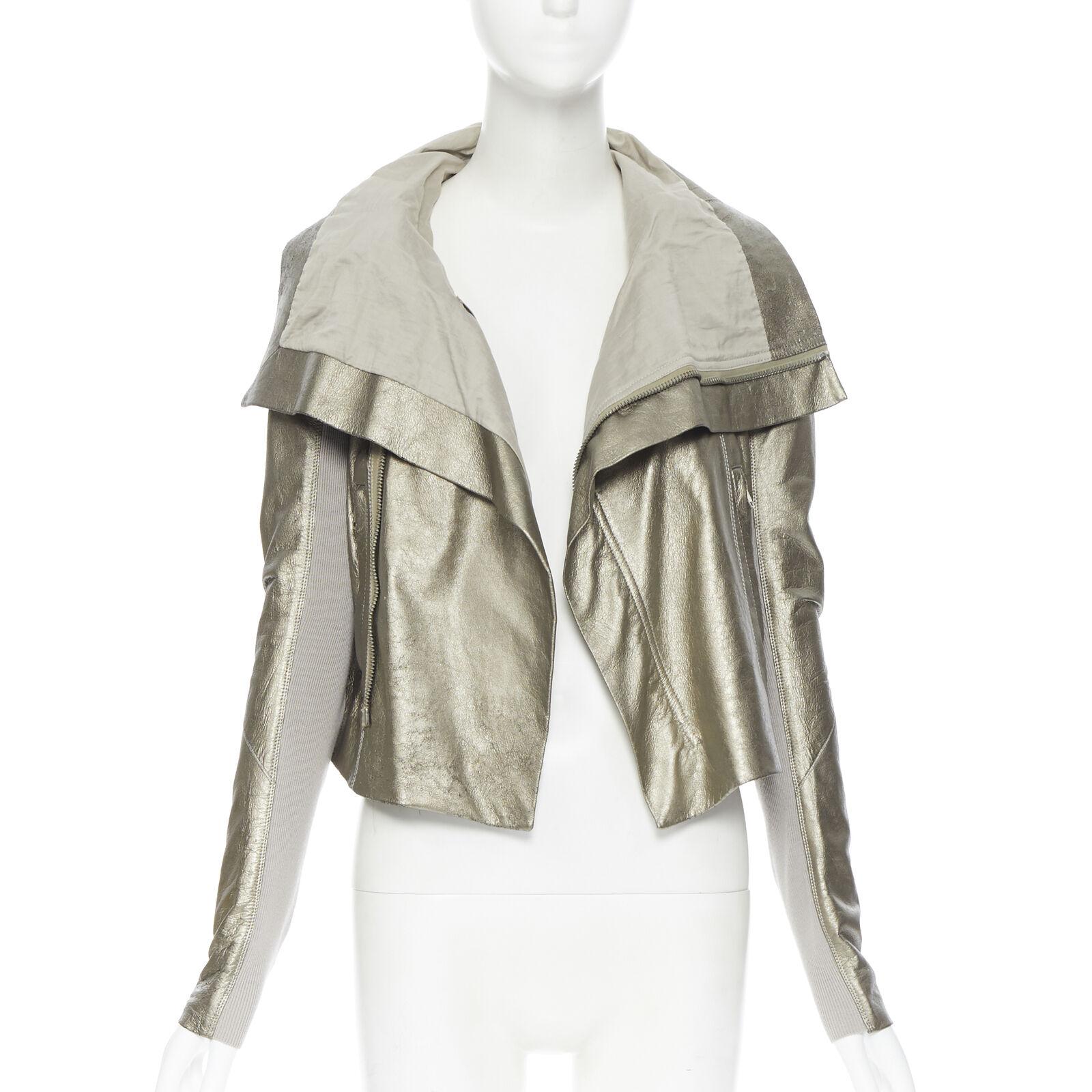 rick owens python jacket