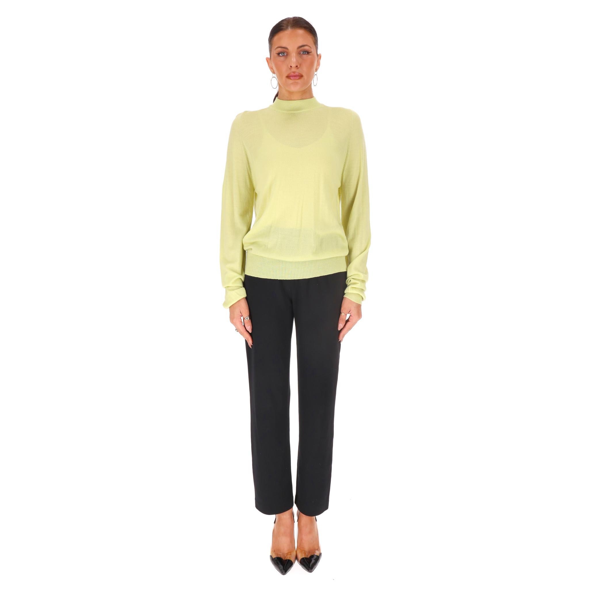 Jersey de lana con cuello mao Rick Owens

Jersey de lana de color lima de la colección Otoño/Invierno 2018 de Sísifo, con cuello alto y manga larga.

Acabado con ribetes de canalé en el cuello, los puños y el bajo.

Precio aprox. 360 

Talla -