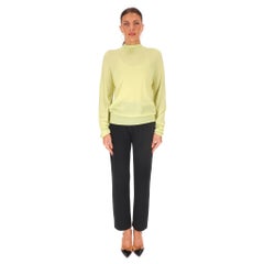 Rick Owens Mock Neck Wool Sweater