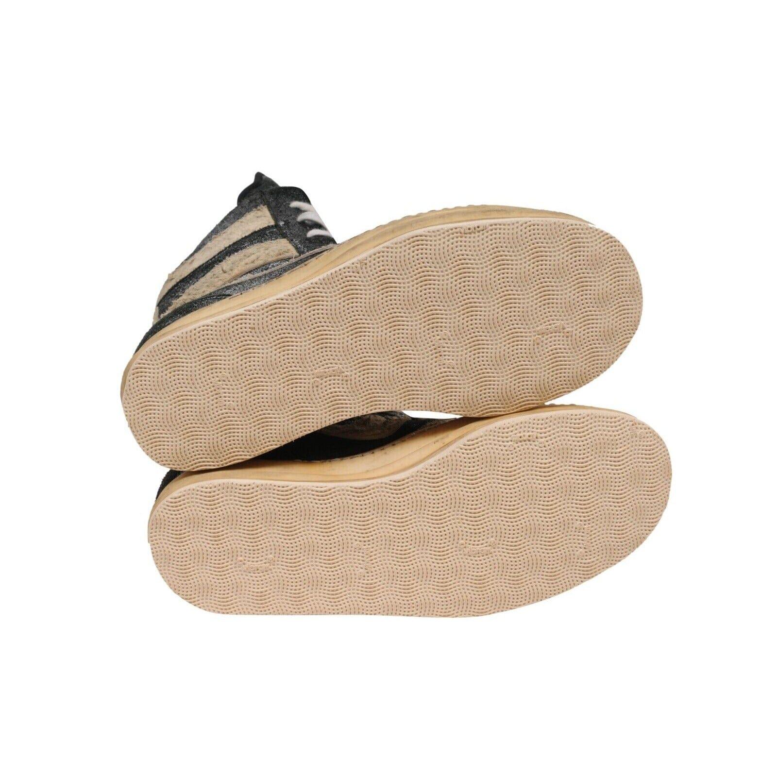 Rick Owens Mohawk Dunks Taglia US9 EU 42 Nero Classic Leather Metallizzato Distressed in vendita 9