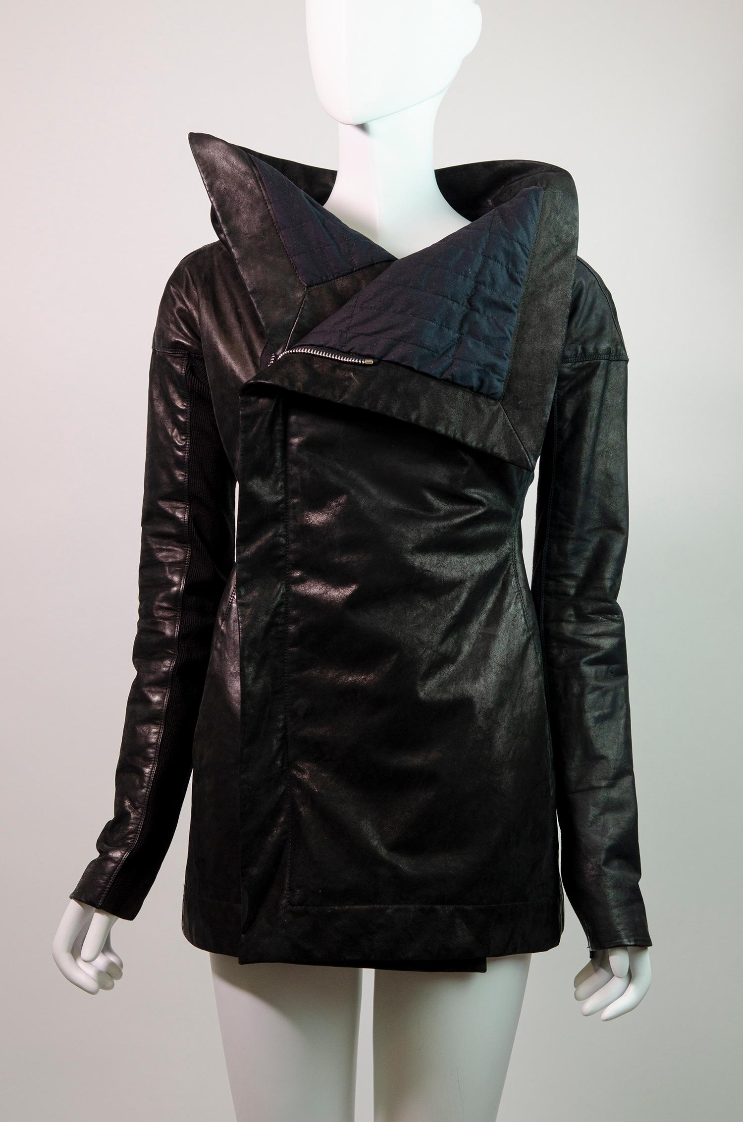 avant garde leather jacket
