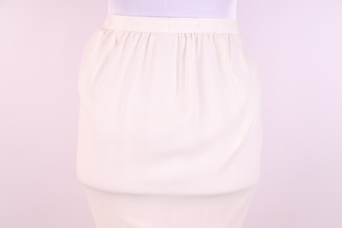 Rick Owens Naska SS12 Silk Long Skirt For Sale 10