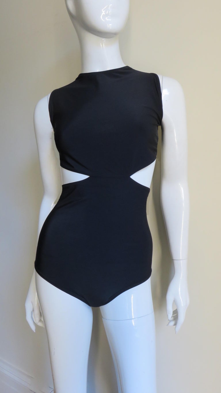 Rick Owens New Cut Out Swimsuit at 1stDibs | rick owens swimwear