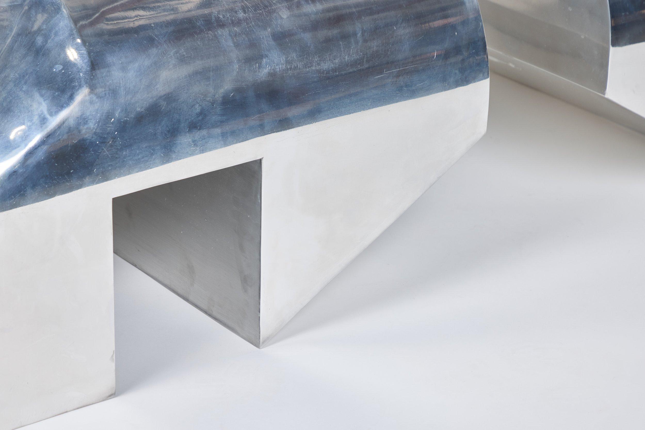 Américain Tables à pinces en aluminium de Rick Owens en vente