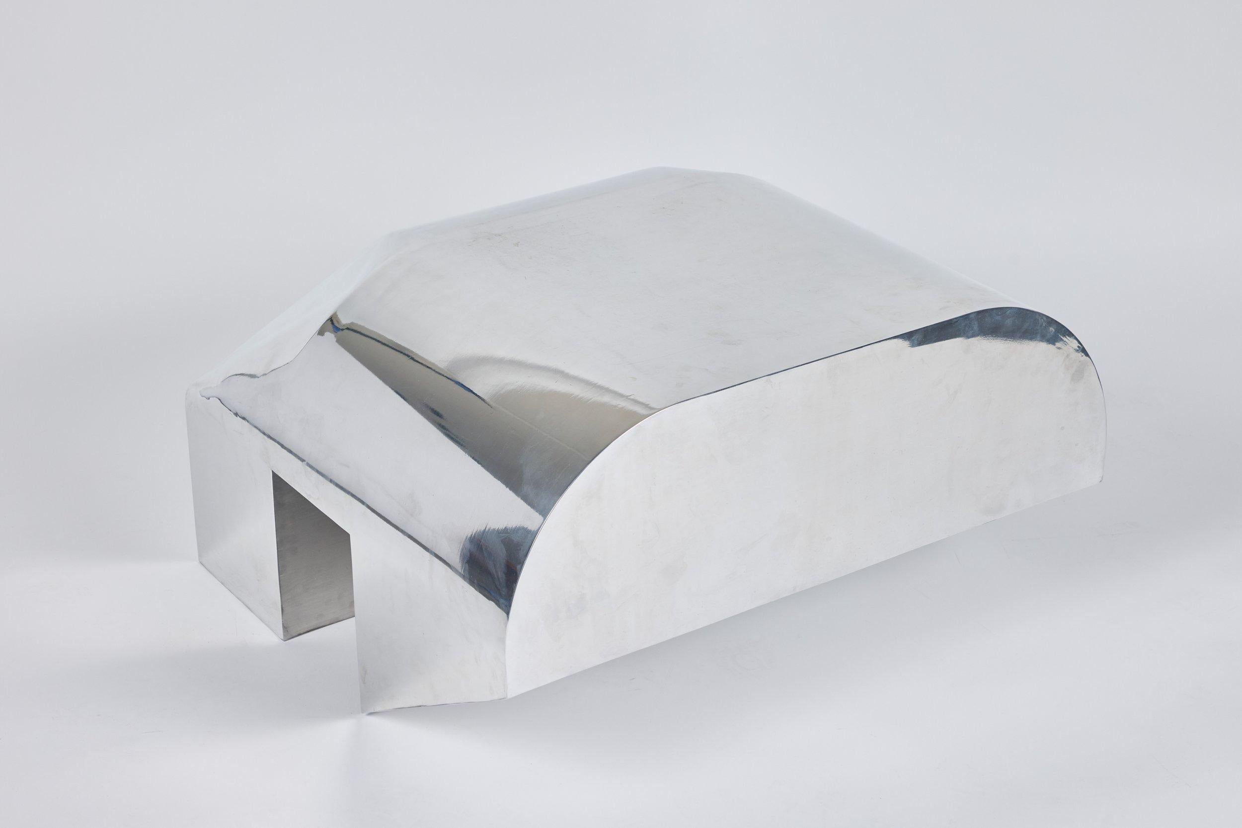 Tables à pinces en aluminium de Rick Owens en vente 3