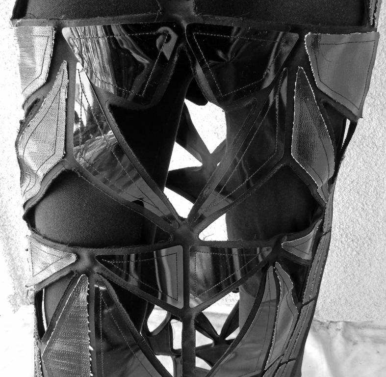 Women's Rick Owens Ricamoto Laser Cut Tunic Dress  NWT For Sale