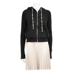 Rick Owens Rick Owens DRKSHDW Black Zip Hooded Jacket Size M