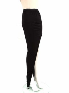 Rick Owens Rick Owens Lilies Black Maxi Side Slit Skirt Size S