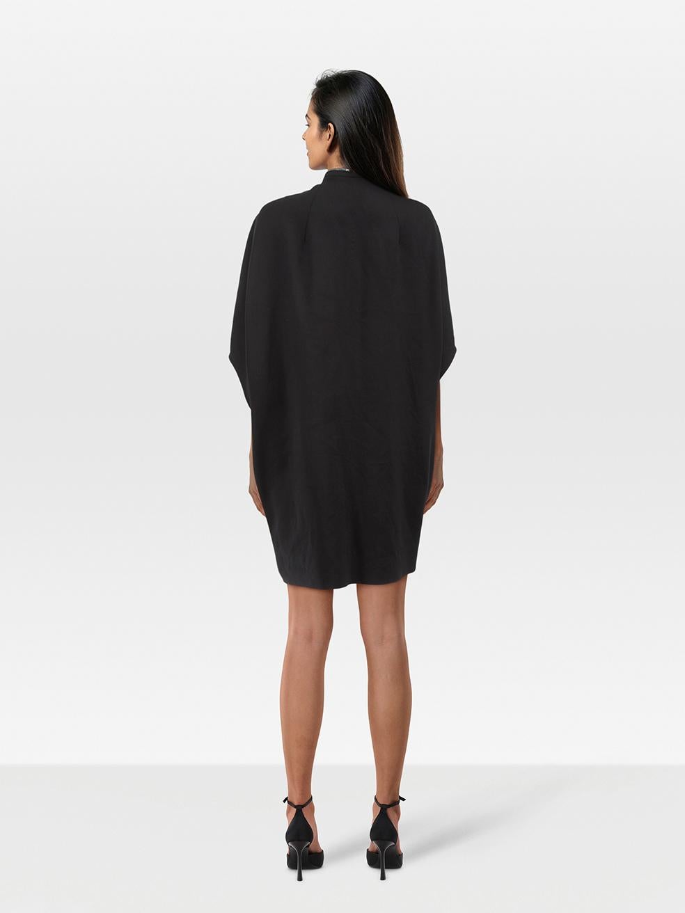 CONDITION is Very Good. Hardly any visible wear to jacket is evident on this used Rick Owens Lilies designer resale item.
 

 Details
 

 

 Rick Owens Lilies
 

 Collection: Spring Summer 25
 

 Black
 

 Synthetic
 

 Jacket 
 

 Material
 

