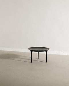 Rick Owens Tavolino basso Braciere rotondo in bronzo nero Prodotto in Francia, 2022