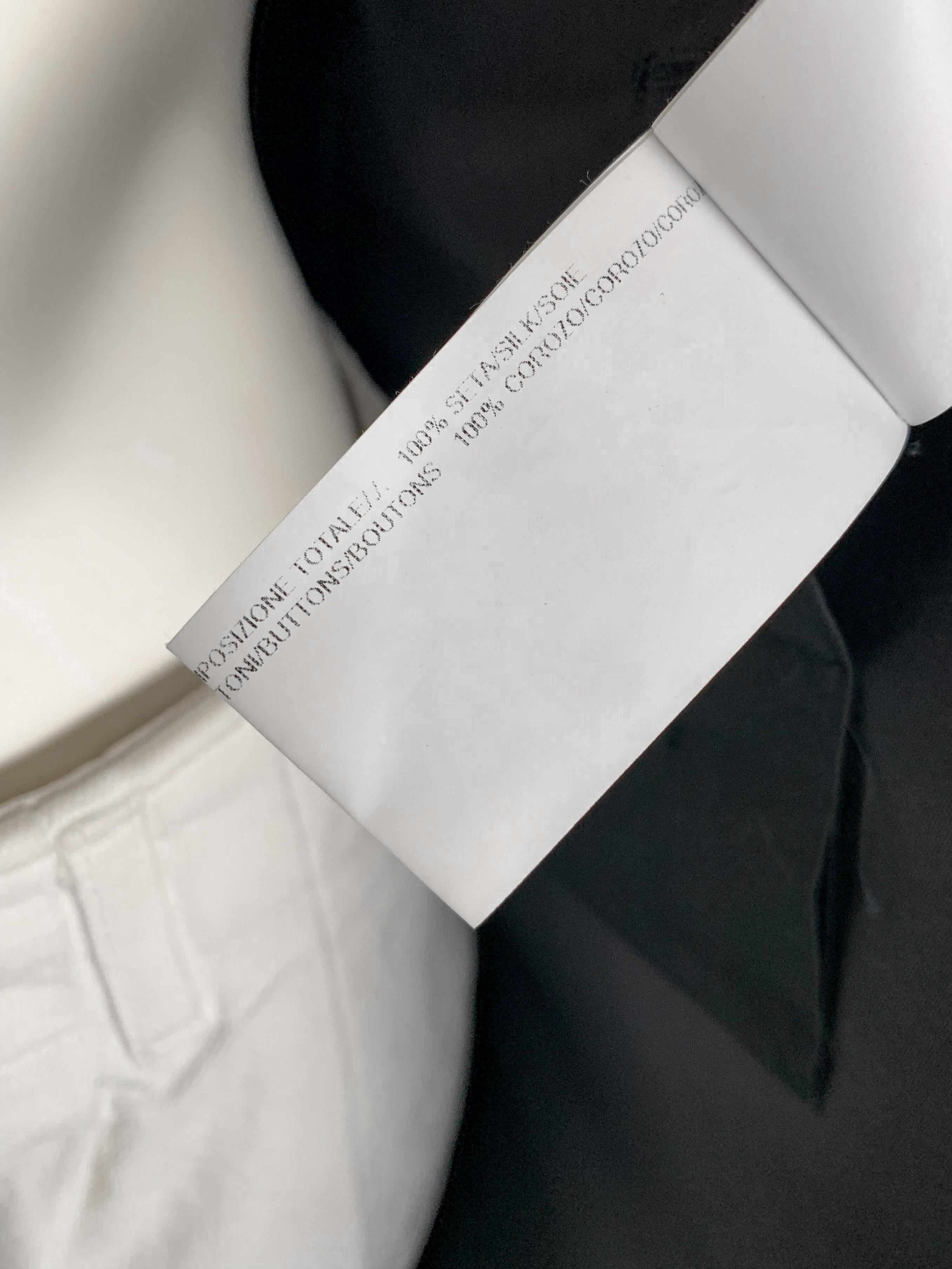 Rick Owens 2015 runway silk avant-guarde deconstructed sleeveless jacket NWT 10