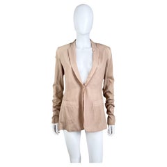 Rick Owens S/S 2012 "NASKA" Flesh One Button Blazer