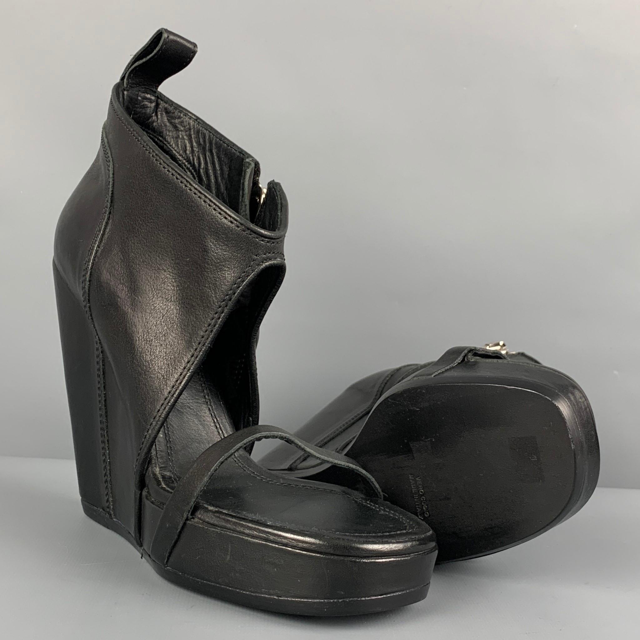 rick owens open toe boots