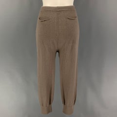RICK OWENS Size XS Taupe Cashmere Sweatpants