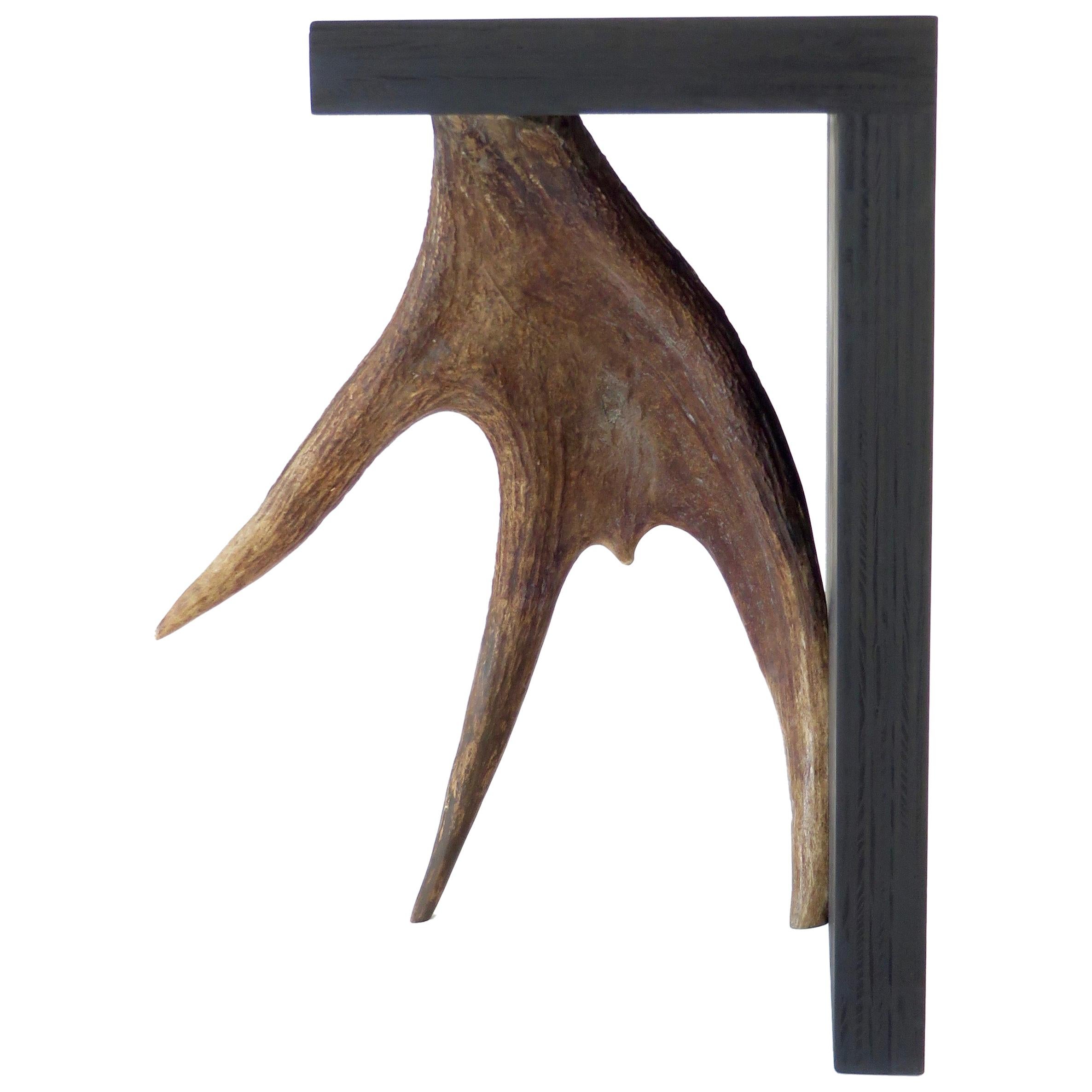 Rick Owens Stag T Stool in Black Stained Wood