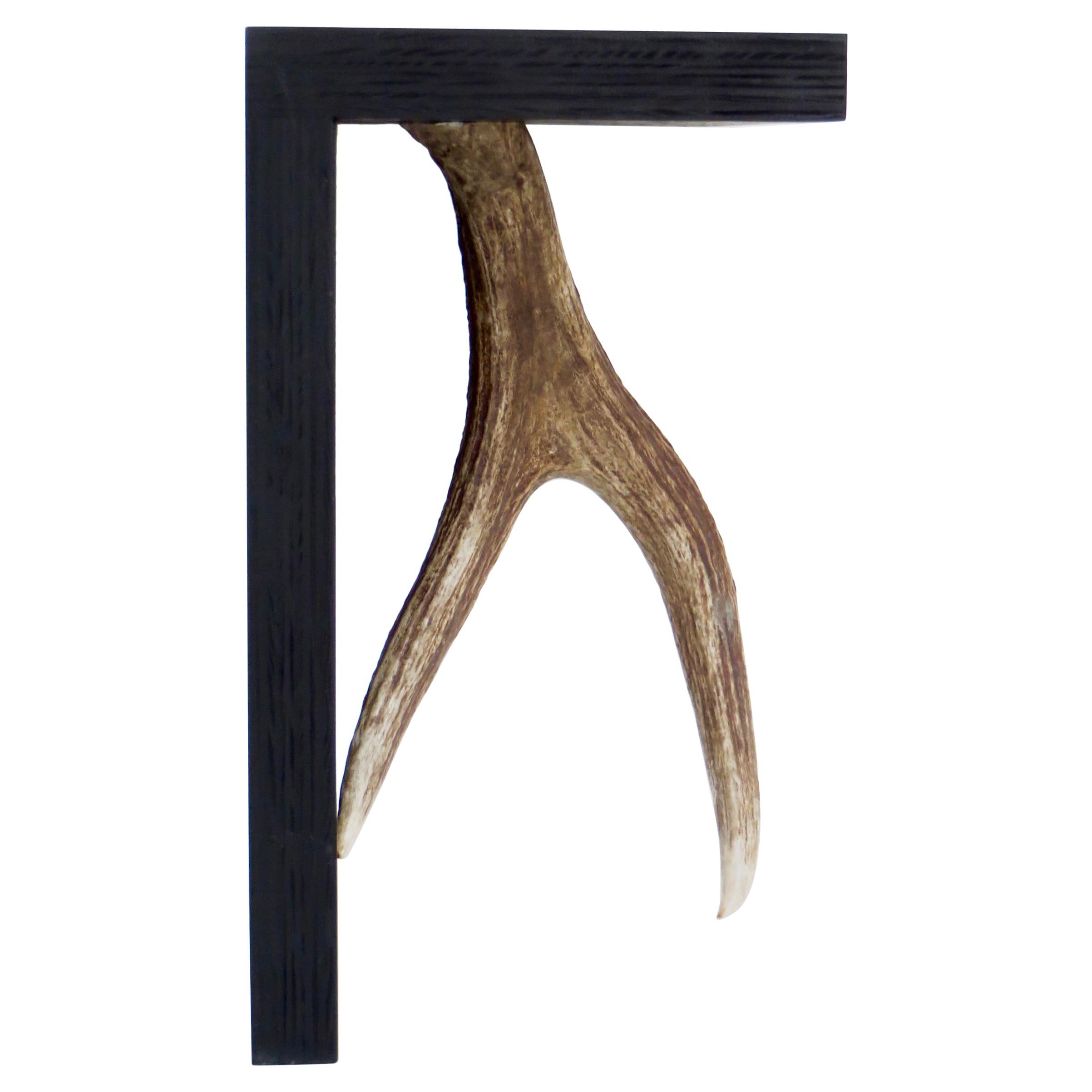 Rick Owens Stag T-Stool in Black Stained Wood