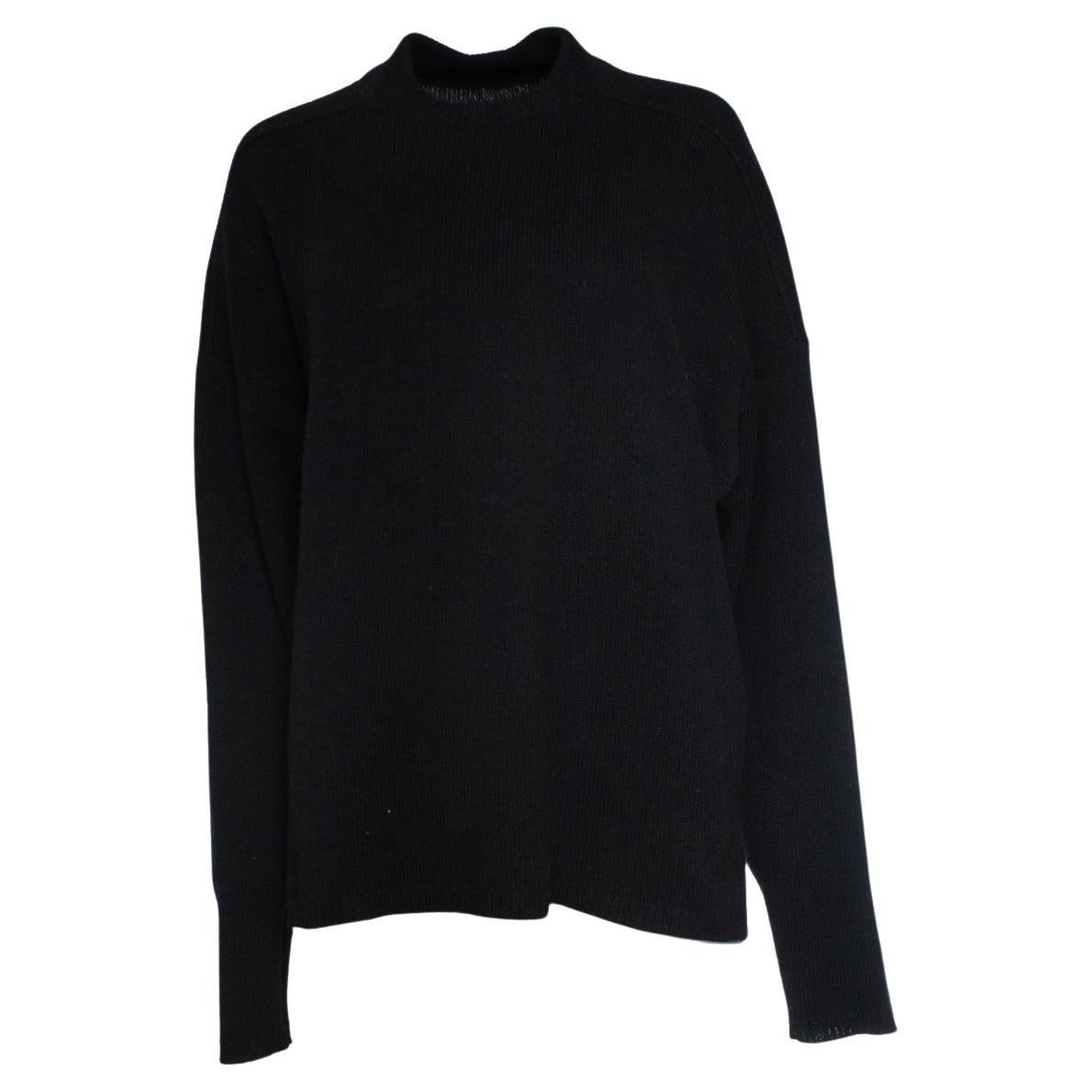 Rick Owens, Strobe FW22 black sweater For Sale