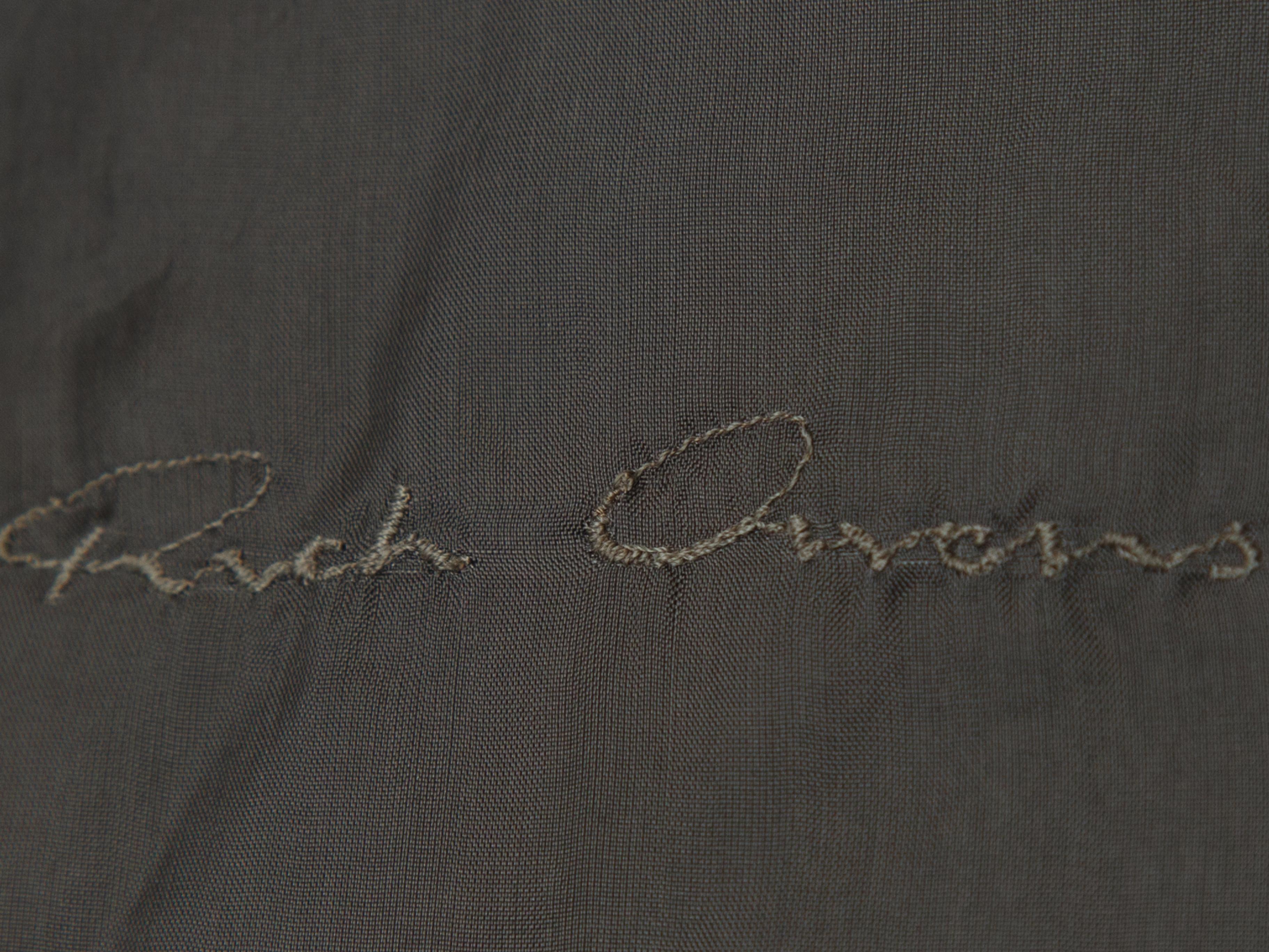 Rick Owens Taupe Cashmere Jacket In Good Condition In New York, NY