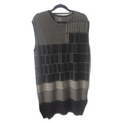 Rick Owens Uomo – Gilet Tunic in Cashmere Patchwork, FW2014 ca., da Collezione