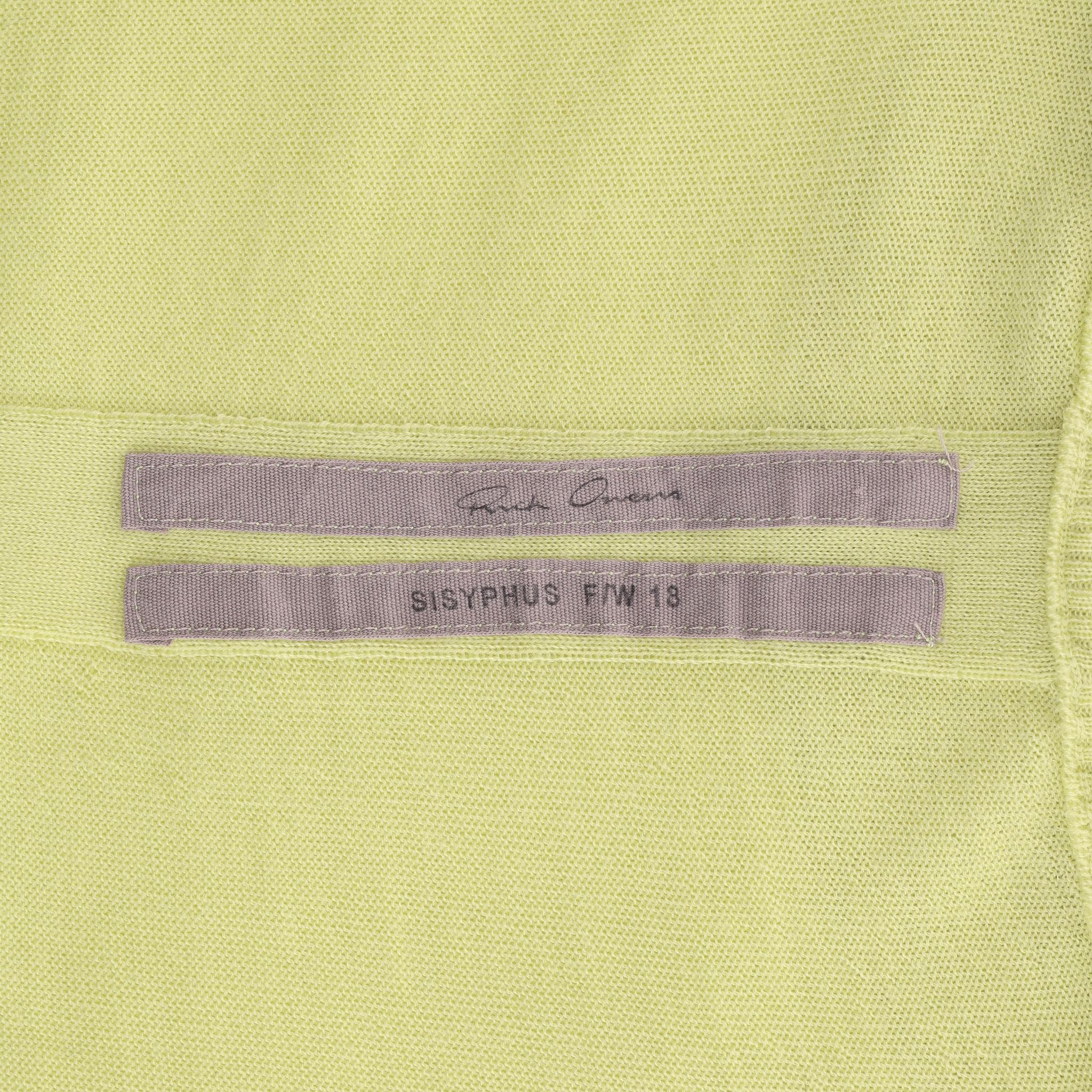 Pull en laine vierge Rick Owens Pour femmes en vente